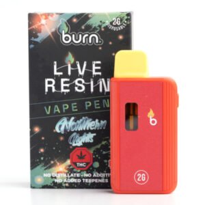 Buy 2g Live Resin Disposable Vape Burn in Dubai